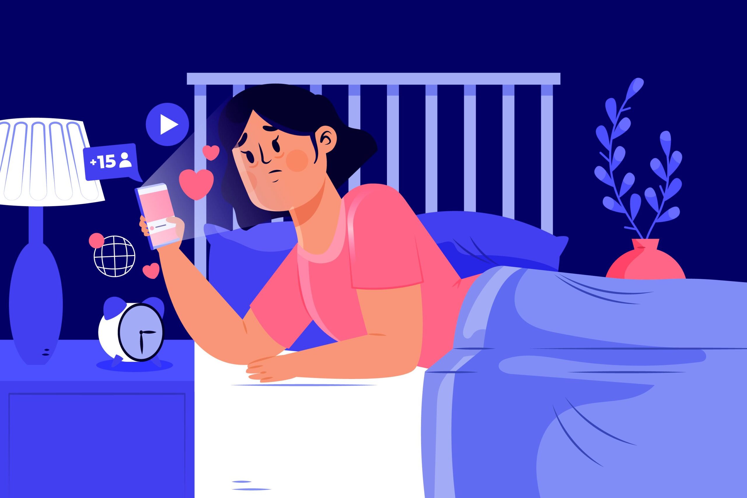Saiba mais como reduzir a FOMO e ter uma relação mais saudável com as redes. Crédito: FreePik