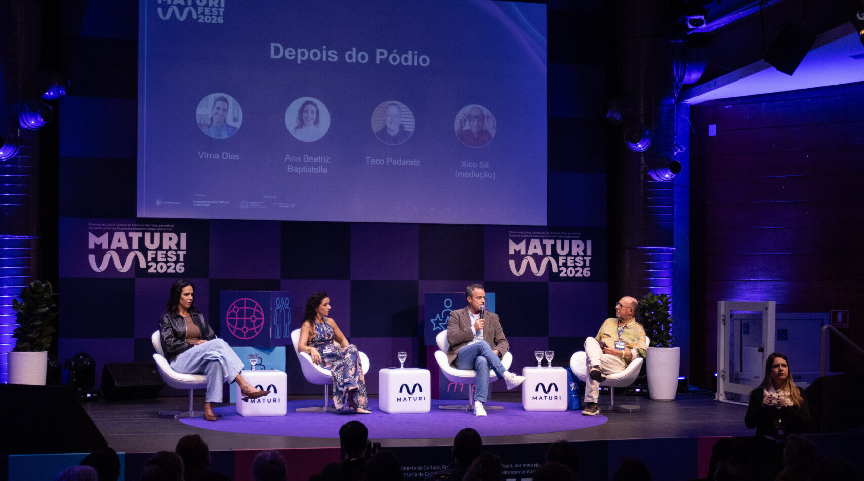 O MaturiFest deixa como principal mensagem a ideia de que longevidade não significa apenas viver mais. Crédito: Renato Aoki